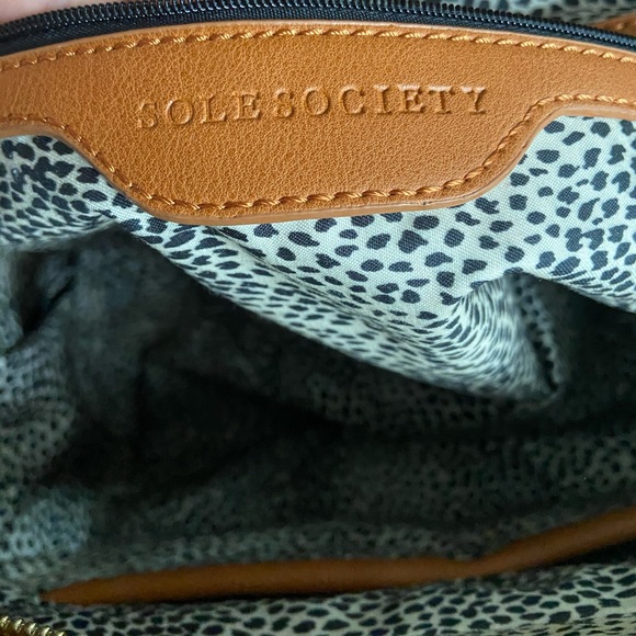 Sole Society Faux Leather Tote - Picture 8 of 10